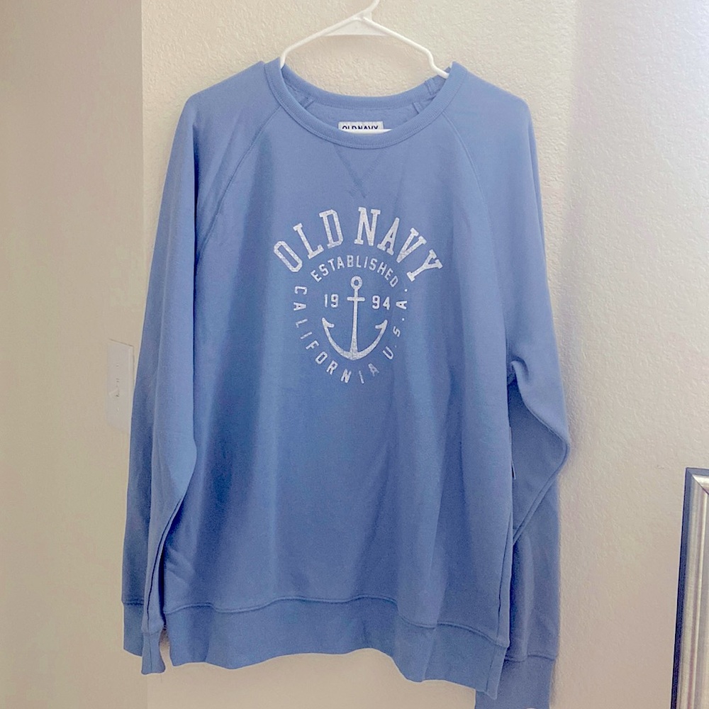 NEW! Crew-Neck Cotton-Blend Sweater for Men Size L - Picture 1 of 10